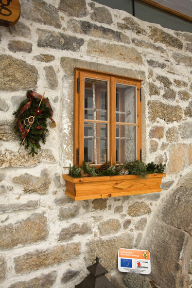 Gastgarten Prandegg Fenster