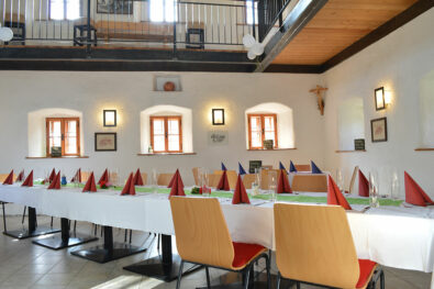 Rittersaal Prandegg Gedeckt