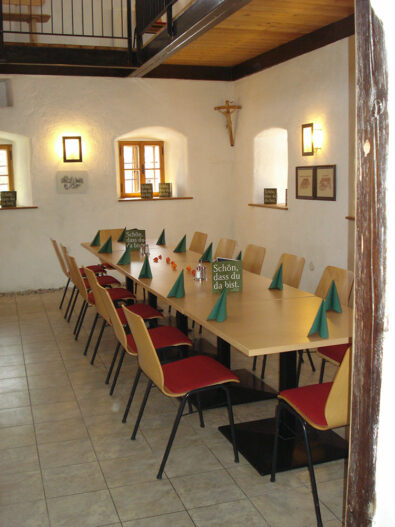 Rittersaal Prandegg Tafel